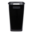 thumbnail image 2 of Hefty 6 Gallon Office Handled Wastebasket, Black, Set of 6, 2 of 6