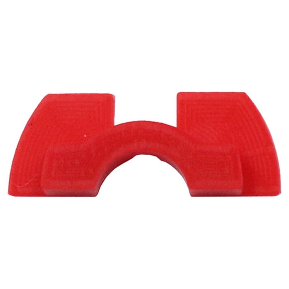 Greeniant Paquete de 3 cojines de amortiguación, espaciador a prueba de golpes, cojines amortiguadores de vibración, reemplazo para Patinetes eléctricos Rojo