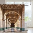 thumbnail image 5 of Morocco Vintage Architecture Arch Shower Curtain Polyester Fabric Washable Bathroom Curtain With Home Art ration, 5 of 7
