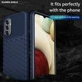 thumbnail image 2 of Galaxy A13 5G Case, Dual Layer Protective Heavy Duty Cell Phone Cover Shockproof Rugged with Non Slip Textured Back  Military Protection Bumper Case for Samsung Galaxy A13 6.5 inch,Darkblue, 2 of 8