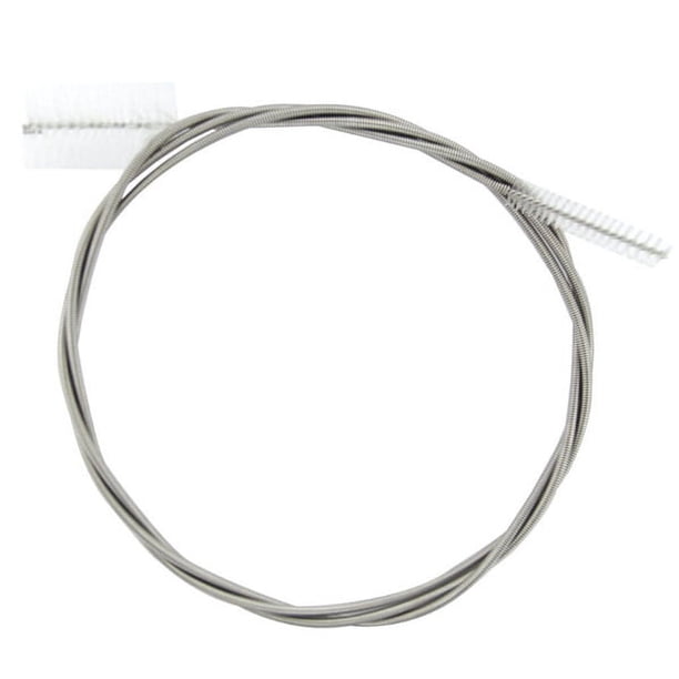 GOOHOCHY Cepillo de limpieza de manguera de bomba de filtro de agua de Tanque de Peces de acuario Flexible de doble extremo de 1,5 M