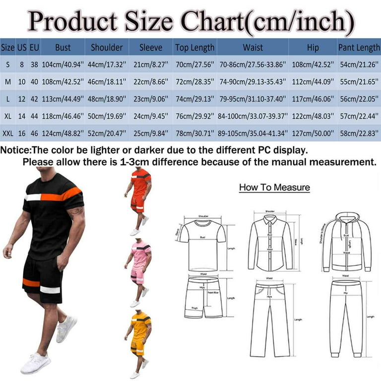 RMGVDSD Mens Athletic Short Sets Men's Tracksuit Piece Outfits