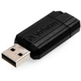 thumbnail image 3 of Verbatim PinStripe 128GB USB 2.0 Flash Drive, Black 49071, 3 of 6