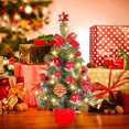 thumbnail image 2 of Mini árbol de Navidad artificial XCF 40 cm con luces LED rojo, 2 of 4