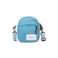 thumbnail image 1 of Bolso Mensajero para Mujer Cartera Informal Lona Con Telas Combinadas Mini Hombro A La, 1 of 10