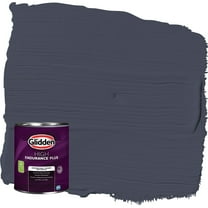 Glidden HEP Black Flame / Purple Eggshell Interior Paint with Primer, 1 Quart