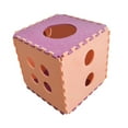 thumbnail image 3 of Cube Cat Scratcher Play House Ligero para descansar el juguete de rasguños de siesta 40x40x40cm, 3 of 8