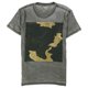 thumbnail image 2 of William Rast - Camiseta básica de camuflaje mixto para hombre, verde, grande William Rast Camiseta básica, 2 of 2