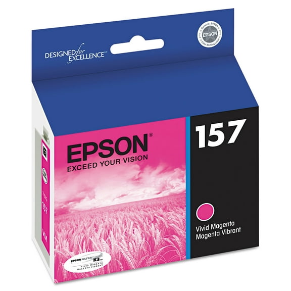 Epson America® T157320 (157) Ultrachrome K3 , Magenta