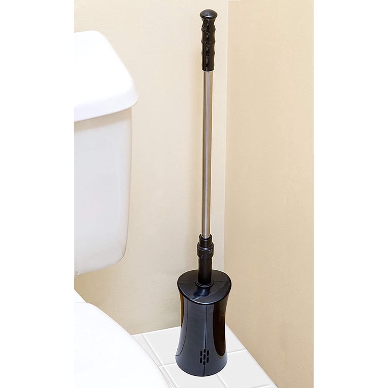 Toilet Plunger With Squeegee and Caddy Holder photo 2