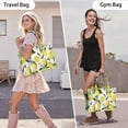 thumbnail image 6 of Large Capacity Tote Bag,Yellow Lemon Fruit Berries Beige Pattern Handbag Fashion Luxury Tote Bag,15.7"x13"x 5.1" Inches,Laptop Compatible, 6 of 6
