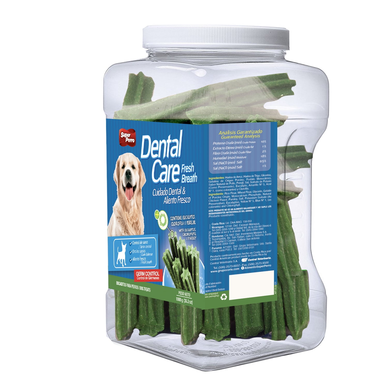 Crupis Dog Dental Care, Tartar Control, Daily Treats for Fresh Breath