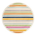 thumbnail image 3 of Unique Loom Aruba Outdoor Collection Area Rug - Paradera (5' 3" Round Beige/Light Blue), 3 of 7