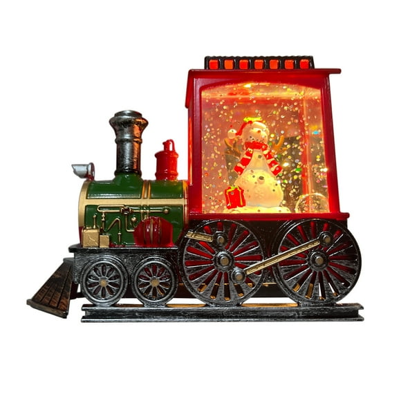 Qocolhg Outdoor Christmas Decorations Indoor, Christmas Gifts Accompanying Gifts Christmas Party Favors Water Filled Train Cars Christmas 100ML Liquid, Christmas Home Party Decor Clearance