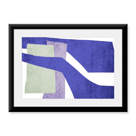 Framed Art Print, Art Shape Colors Design XXXXV by Irena Orlov, 17-7/8" x 21-7/8"