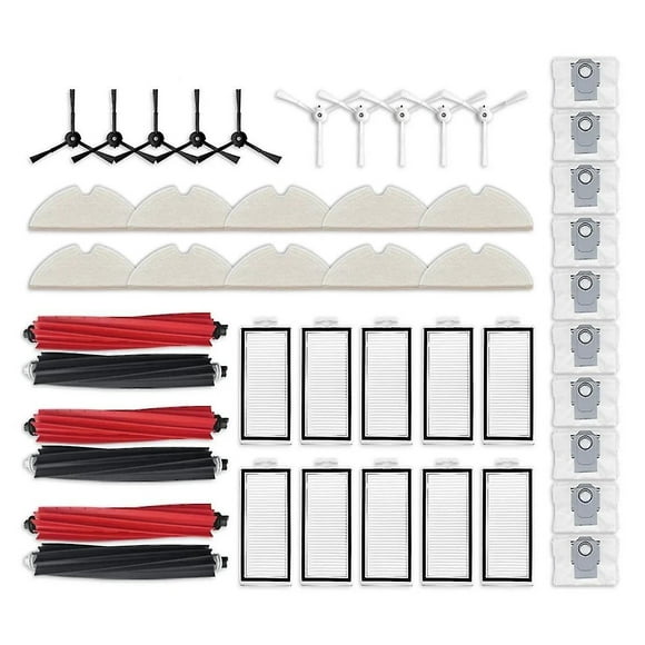 For Roborock Q8 Max / Q8 Max+ / Q5 Pro / Q5 Pro+ Main Side Brush Hepa Filter Mop Pad Dust Bag Parts Accessories