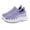 1-Purple34, variant on WZEIIOT Girls Breathable Mesh Sneakers Lightweight Casual Slip-On Soft Sole Sports Shoes
