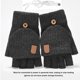 thumbnail image 3 of Guantes Térmicos, 1 Par USB Sin Dedos Hombres Mujeres Fibra Acrílica Guantes Eléctricos Para Calentar Manos Para Esquí De Invierno Juegos, 3 of 7