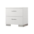 thumbnail image 3 of 3 Piece Set with Chest and (Set of 2) 2 Drawer Night Stands in White, 3 of 3