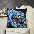 thumbnail image 2 of Demon Slayer Pillow Case Soft Pillow Cover Pillowcase Decorative Cushion Cover Home Decor 22 "x22 ", 2 of 8