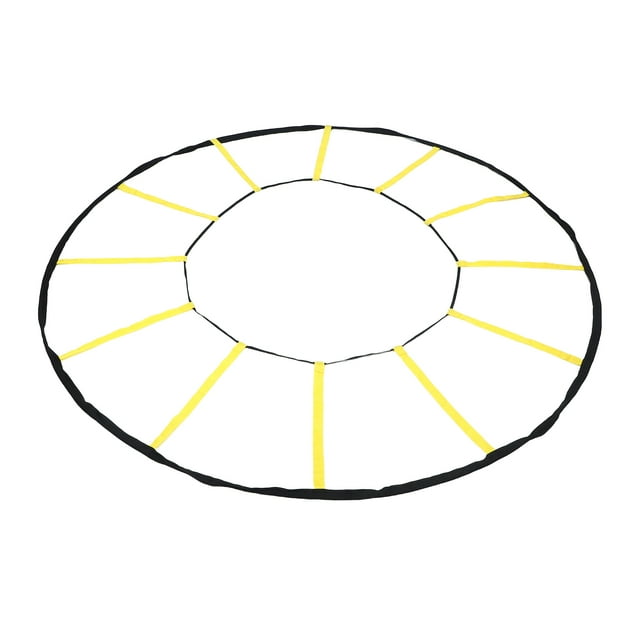 Escalera de atrenamiento de agilidad circular, atrenador de agilidad Circular para mejorar la coordinación del nylon mejora la velocidad del baloncesto de fútbol