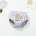 thumbnail image 3 of Toddler Undies 6-12 Months Girls' Brief Underwear Little Girls Underwear Training Underwear Training Undies Comfor t Panty Briefs Toddler Undies 4 PCS Grey, 3 of 3