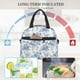 thumbnail image 4 of Fotbe Rose Flowers Bolsa de Almuerzo con Estampado, Lonchera Aislada, Contenedores de Comida Reutilizables Tipo Cooler a Prueba de Fugas, 4 of 7