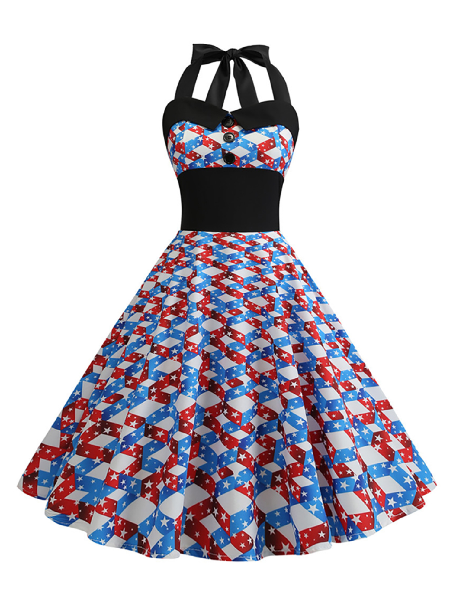 1950's halter neck dress