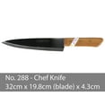 thumbnail image 5 of KIWI Knife Kitchen Cut Sharp Blade Cookware Stainless Steel Size (8 Inches) No.288, 5 of 5