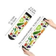 thumbnail image 5 of Bingfone Vegetables2 Design Patterned Men'S Women'S Casual Cotton Socks, 5 of 9
