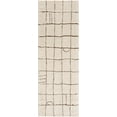 thumbnail image 6 of BoutiqueRugs Keanu Grid Shag Area Rug - Rose Cream - 9'2" x 12', 6 of 19