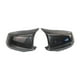 thumbnail image 2 of 2pcs Rearview Wing Mirror Carbon Fiber For Cola Cubierta del espejo retrovisor, 2 of 8