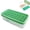 Green, variant on Ice Cube Tray with Lid and Bin, Easy Release 36 Ice Mold Trays for Freezer, Plastic Storage Container with Removable Scoop, Ices Cube Maker Tray & Mold for Whiskey Cocktail Tea Coffee