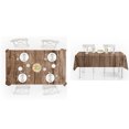 thumbnail image 4 of New Tablecloth Polyester Household Tablecloth Decorative Cloth 3D Digital Printing Waterproof Tablecloth Wood Grain 140x180, 4 of 6