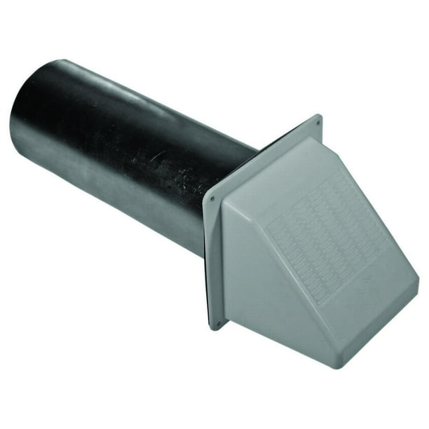 Builders Best 110113 Dryer Vent Hood, Plastic, White