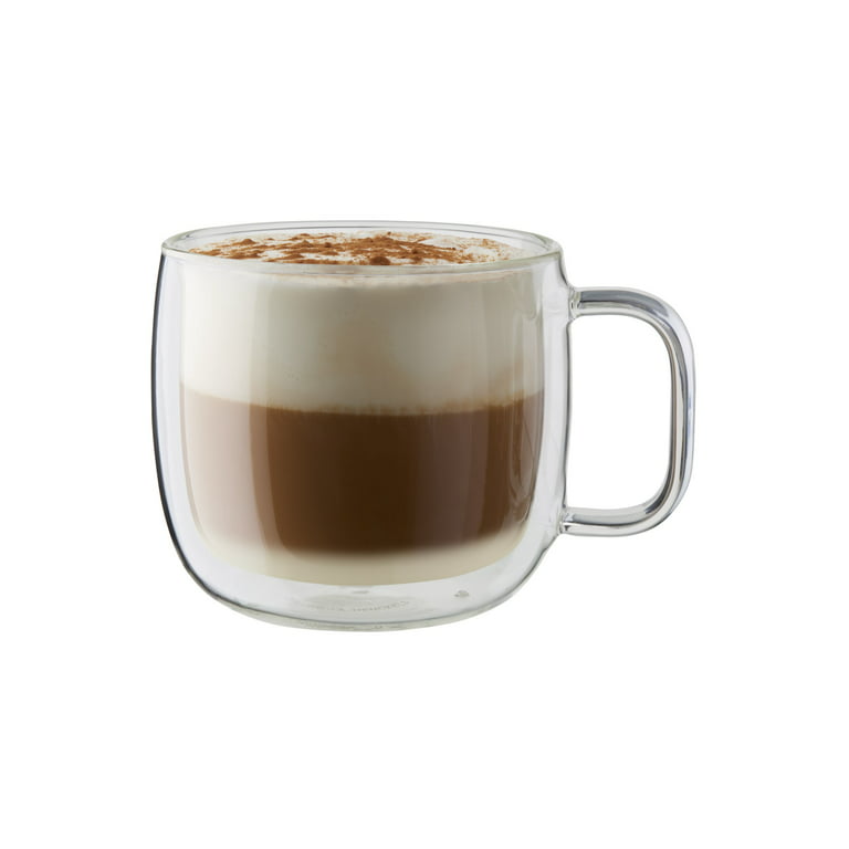 ZWILLING Sorrento Plus 2-pc Double-Wall Glass Cappuccino Mug Set 