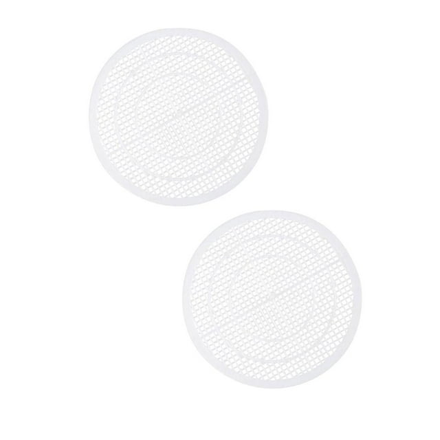 Resina Bañera Desperdicio De Cabello Tapón Tapón De Fregadero De Colador 2 Piezas