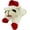 Santa Hat, variant on General Lamb Chop Dog Plush Toy - Squeaky Toy for All Dogs - Extra Soft Plush - Stuffed Animal Dog Toy for Cuddling & Playing - Cute Pet Toy (6", Cream)