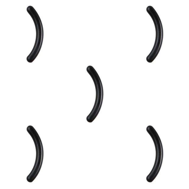 Soidarity Recambios para rizador de pestañas, buena elasticidad, superficie lisa de goma, resistente, compacto, reemplaza la tira adhesiva negra Type1 NO1 Soidarity CBP339080
