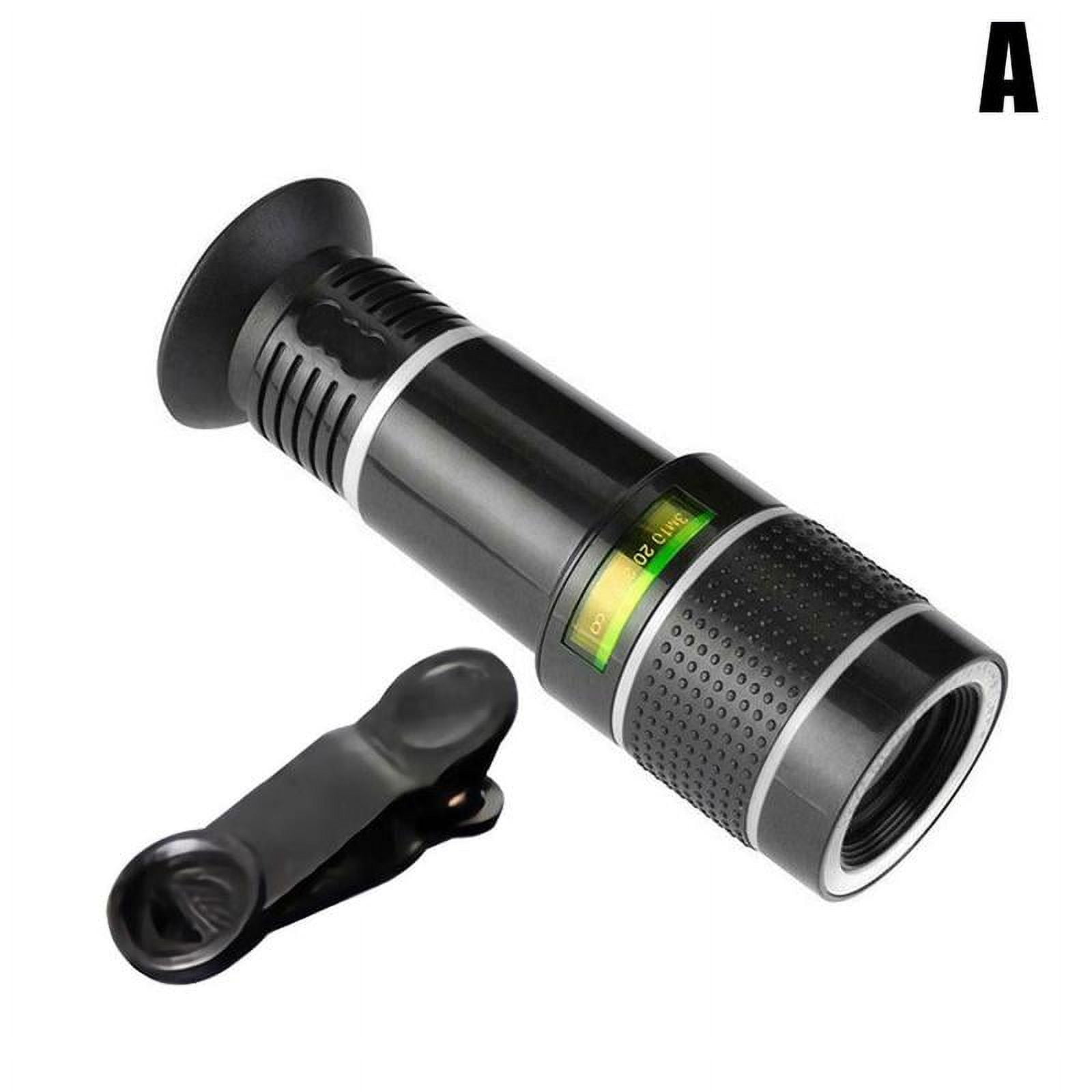 Microscope Portable 200x Pour Smartphone – Avec Lentille CPL Intégrée, Rechargeable USB | Observation Insectes, Plantes, Bijoux