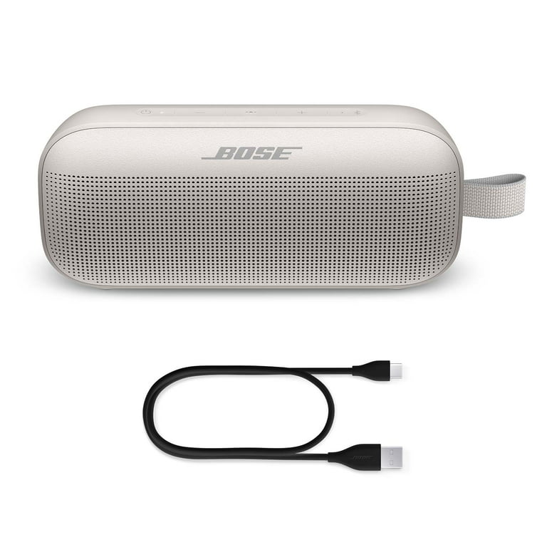 Bose SoundLink Portable Flex Wireless Bluetooth Speaker, Waterproof White
