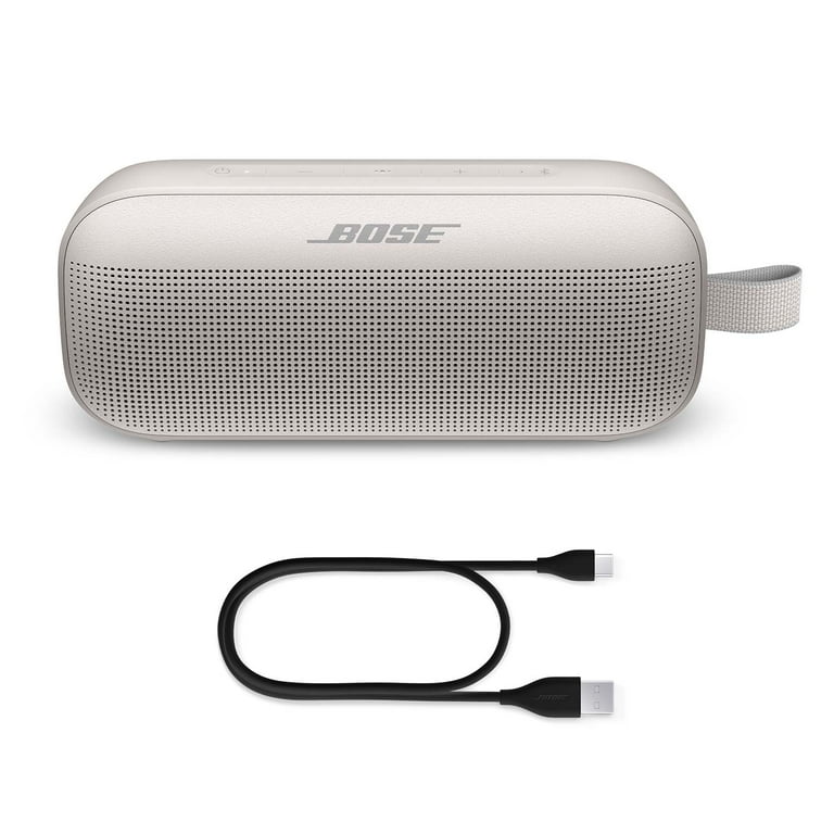 Bose SoundLink Flex Wireless Waterproof Portable Bluetooth Speaker, White