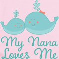 thumbnail image 2 of CafePress - My Nana Loves Me Long Sleeve Infant Bodysuit - Long Sleeve Cotton Baby Bodysuit, 2 of 4