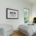 thumbnail image 2 of Marmont Hill "Good Vibes Only" by Diana Alcala Framed Painting Print, 2 of 6