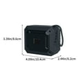 thumbnail image 3 of Bluetooth Speakers 5.4 Portable,Waterproof and Dustproof Bluetooth Speaker Wireless,Big Pro Sound with Punchy bass,7-Hour Built-in Battery,Suitable for in Bathroom,Pools,Boating and Hiking, 3 of 8