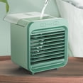 thumbnail image 3 of Portable Air Conditioner, USB Personal Air Cooler 4 in 1 Mini Mobile Personal Space Cool Air Ultra, Humidifier and Purifier LED Night Desktop Cooling Fan for Office Home Travel, Dorm, 3 of 9
