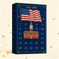 thumbnail image 4 of 250th Anniversary Advent Calendar 2025, United States 250th Anniversary Ornament, 24 Days Christmas Tree Countdown Calendar, Christmas Decoration Ornaments, 250th Anniversary, 4 of 6