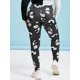 thumbnail image 4 of Talla grande Panda Print Flacny Leggings Rosegal Leggings de talla grande, 4 of 5