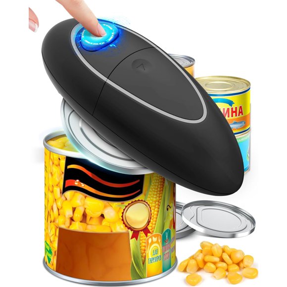 Abrelatas eléctrico KITCHENMUH One Touch para personas mayores con artritis