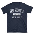 thumbnail image 1 of East Rockaway New York Classic Established Men's Cotton T-Shirt, 1 of 1